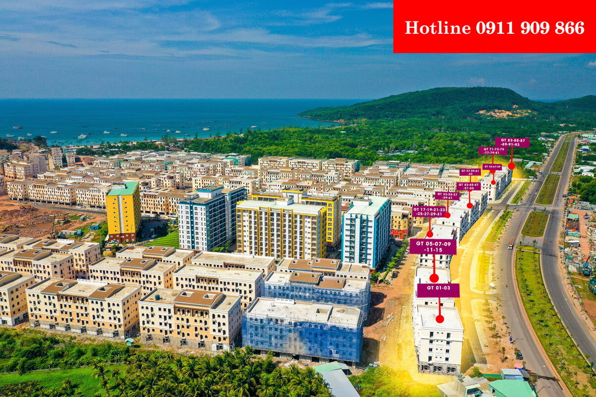 100% Nh&agrave; phố Gateway ( M&atilde; căn lẻ) dự &aacute;n Sun Grand City New An Thới đ&atilde; cất n&oacute;c