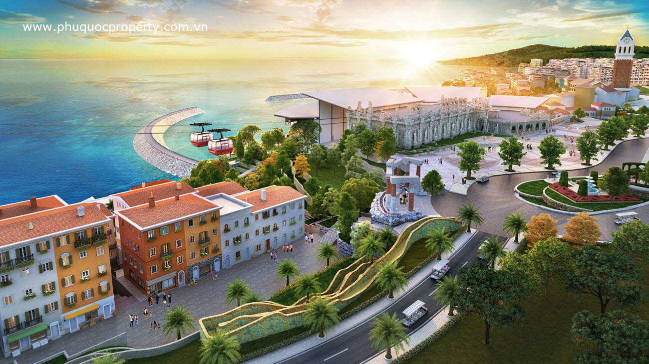 Shophouse Địa Trung Hải Phú Quốc Sun Premier Village Primavera