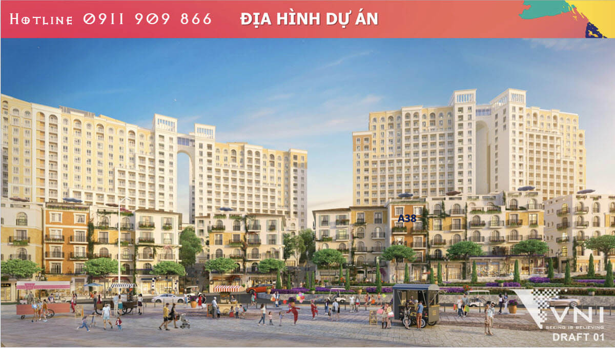 Phối cảnh Shophouse Center Địa Trung Hải từ căn Amalfi 76 - 18