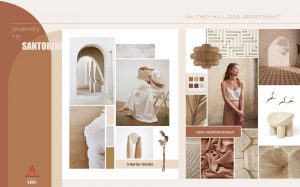 Concept Santorini nội thất cho căn hộ Hillside - stuidio