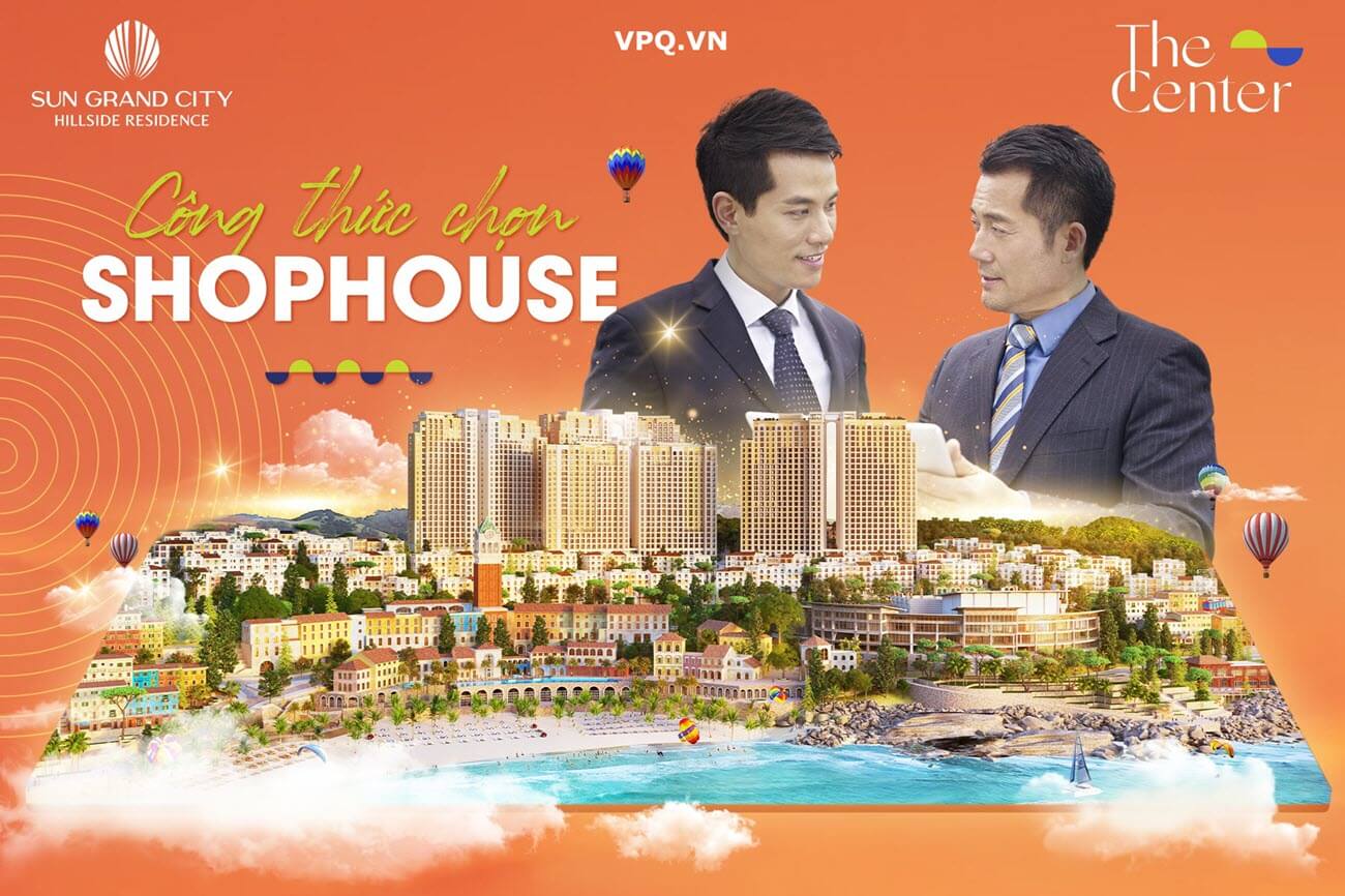 Shophouse The Center - Chìa khóa vàng sinh lời cho nhà đầu tư